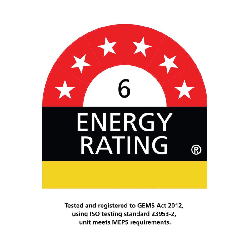 Bar Fridge | 2 Door Alfresco | Schmick SK206 energy rating of 6 out of 6 stars
